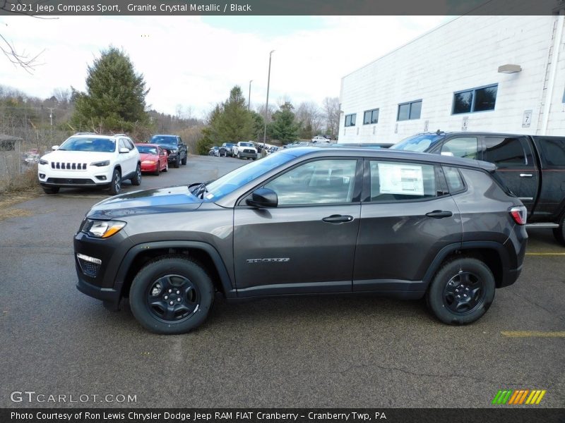 Granite Crystal Metallic / Black 2021 Jeep Compass Sport