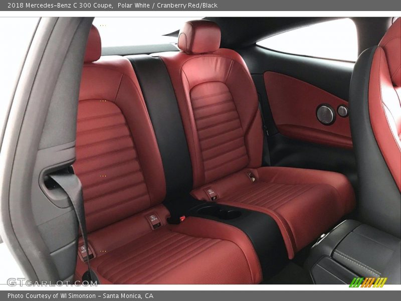 Rear Seat of 2018 C 300 Coupe