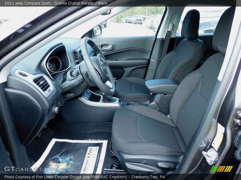 Granite Crystal Metallic / Black 2021 Jeep Compass Sport