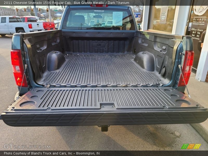 Blue Granite Metallic / Dark Titanium 2011 Chevrolet Silverado 1500 Regular Cab