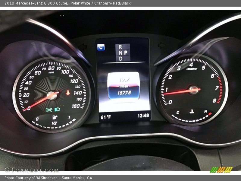  2018 C 300 Coupe 300 Coupe Gauges