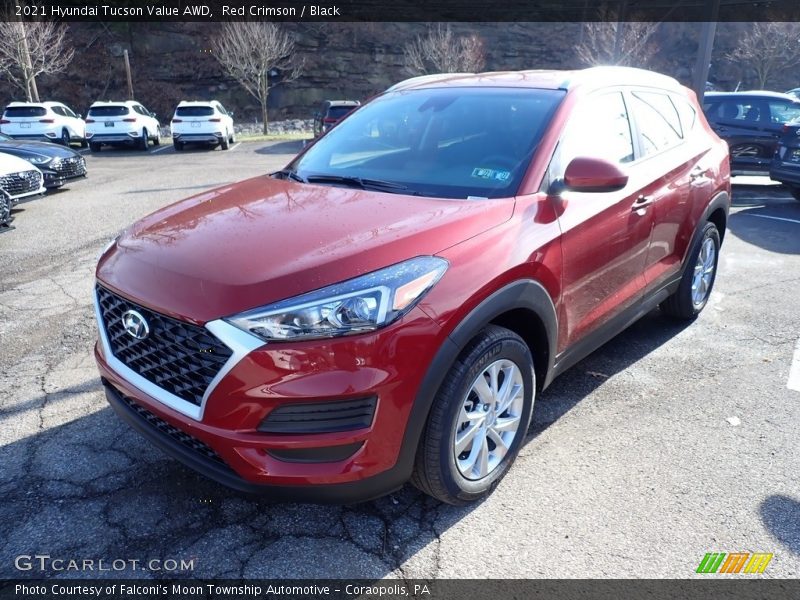 Red Crimson / Black 2021 Hyundai Tucson Value AWD