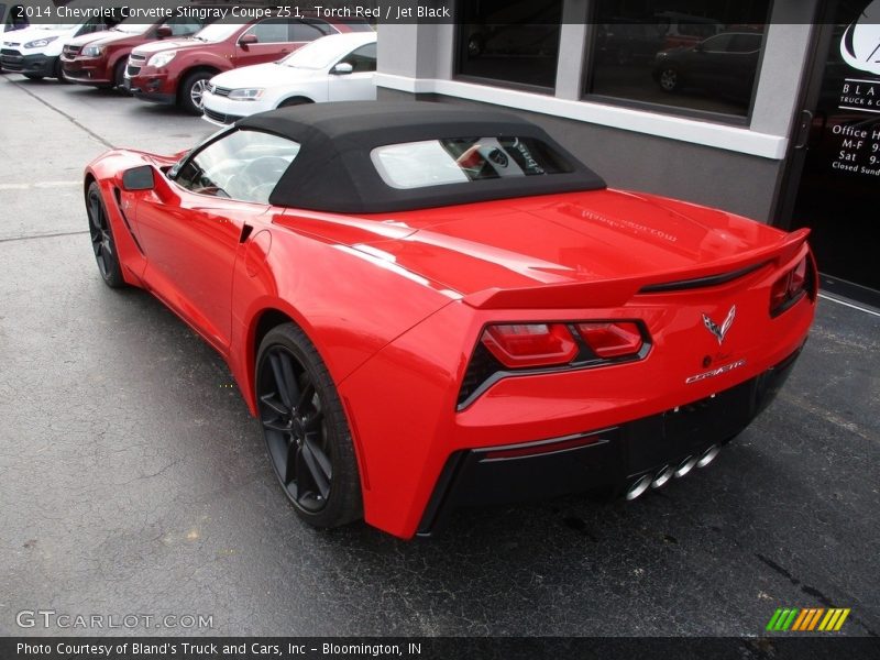 Torch Red / Jet Black 2014 Chevrolet Corvette Stingray Coupe Z51