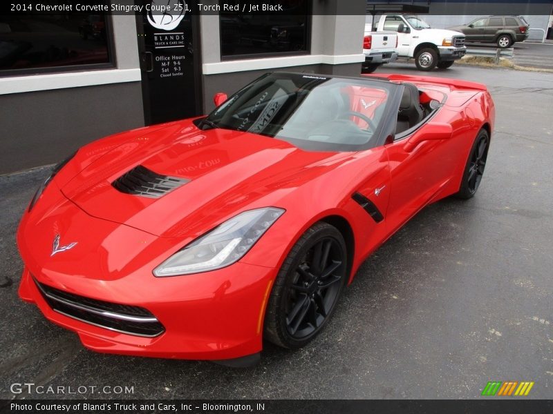 Torch Red / Jet Black 2014 Chevrolet Corvette Stingray Coupe Z51