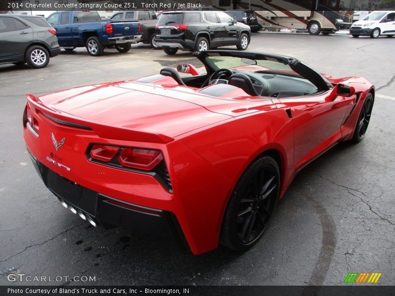 Torch Red / Jet Black 2014 Chevrolet Corvette Stingray Coupe Z51