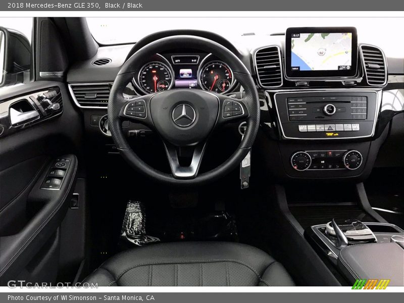 Black / Black 2018 Mercedes-Benz GLE 350