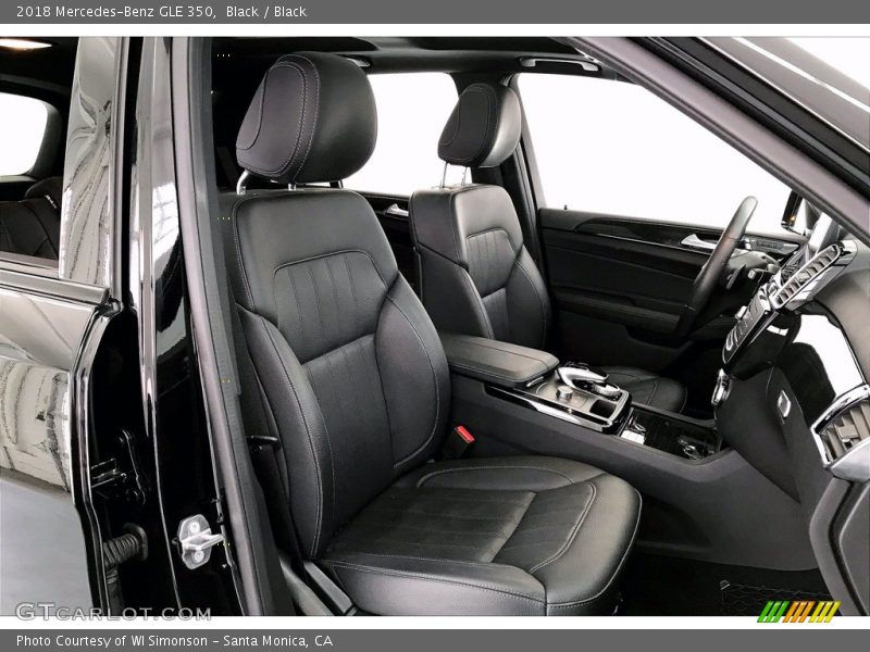 Black / Black 2018 Mercedes-Benz GLE 350