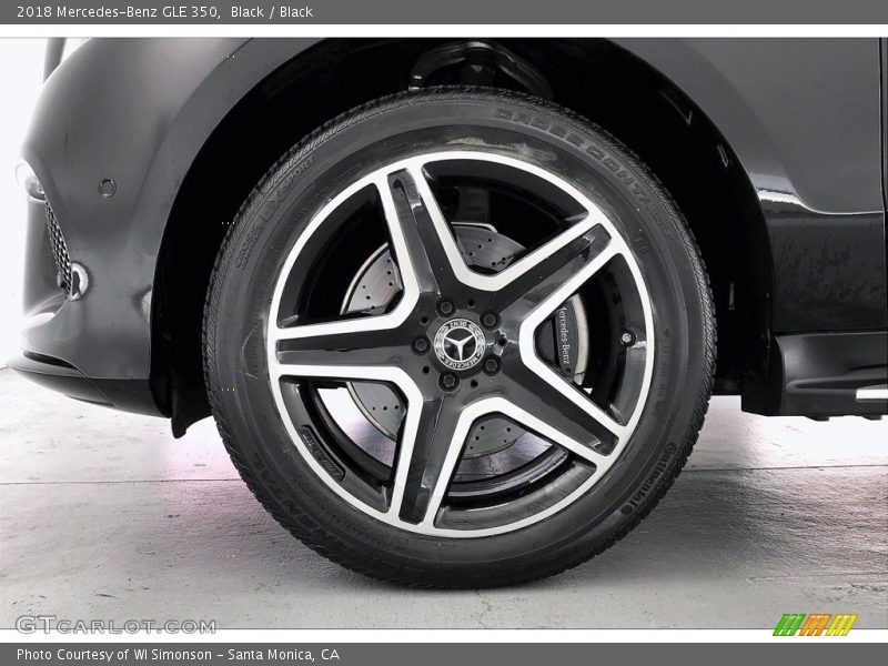 Black / Black 2018 Mercedes-Benz GLE 350