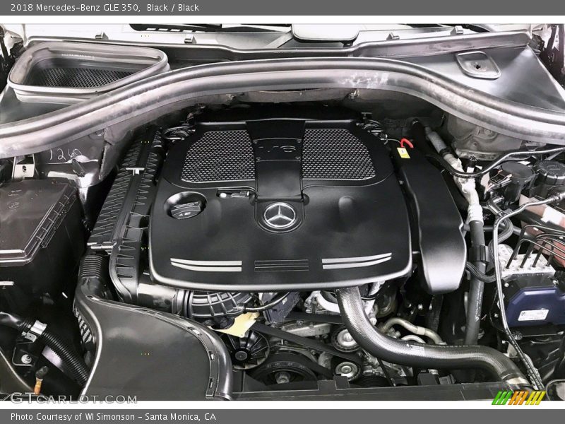 Black / Black 2018 Mercedes-Benz GLE 350