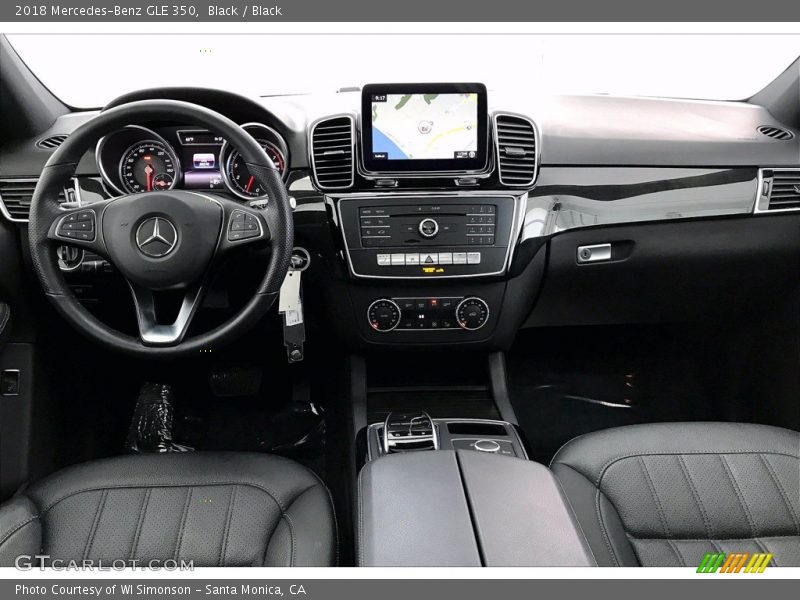 Black / Black 2018 Mercedes-Benz GLE 350