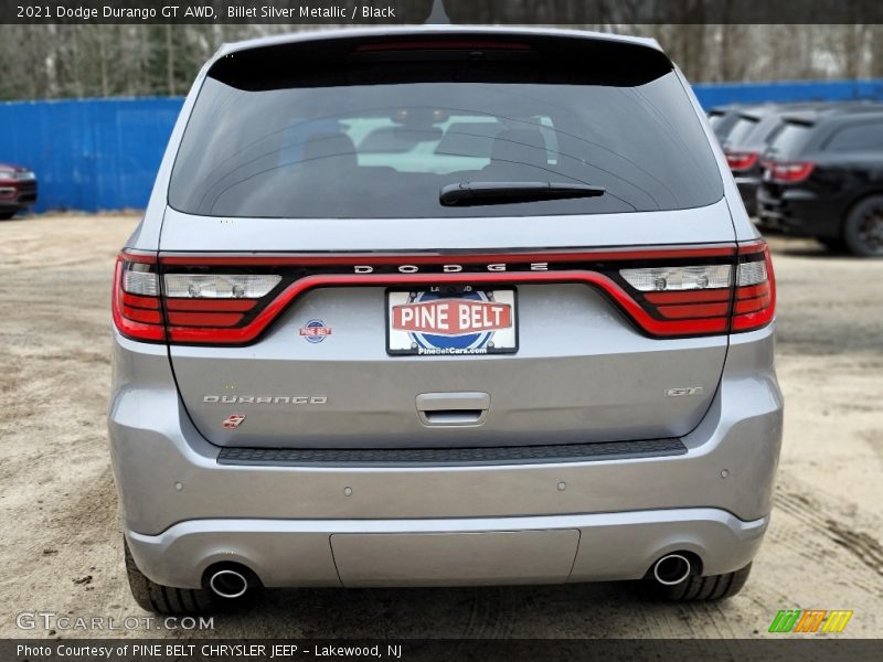 Billet Silver Metallic / Black 2021 Dodge Durango GT AWD