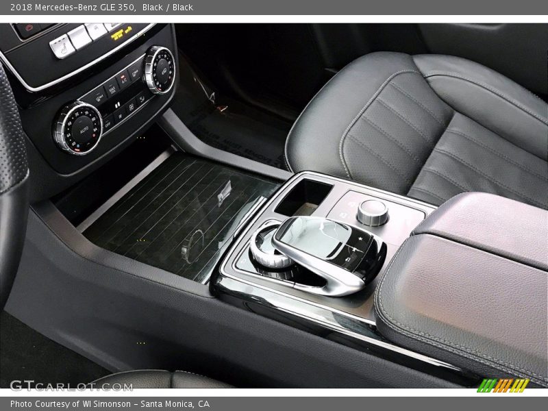 Black / Black 2018 Mercedes-Benz GLE 350