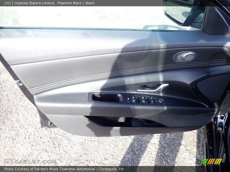 Phantom Black / Black 2021 Hyundai Elantra Limited