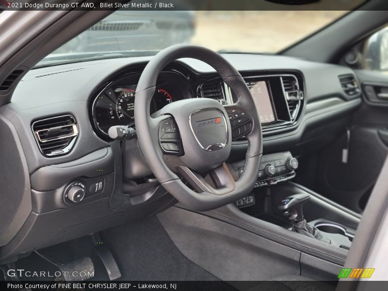 Billet Silver Metallic / Black 2021 Dodge Durango GT AWD