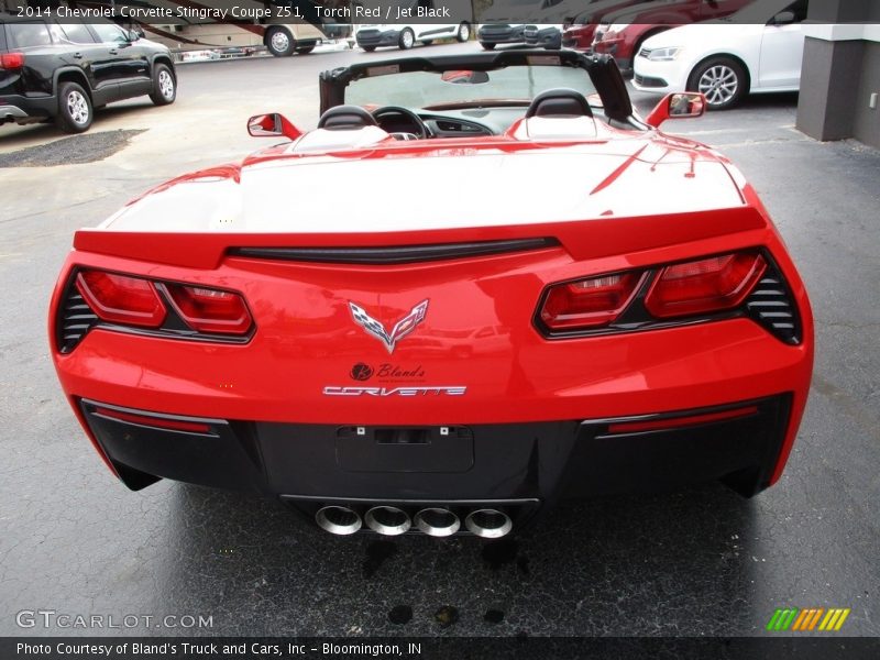 Torch Red / Jet Black 2014 Chevrolet Corvette Stingray Coupe Z51