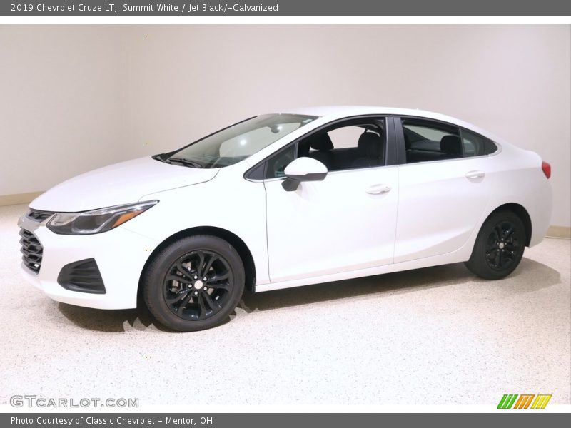 Summit White / Jet Black/­Galvanized 2019 Chevrolet Cruze LT