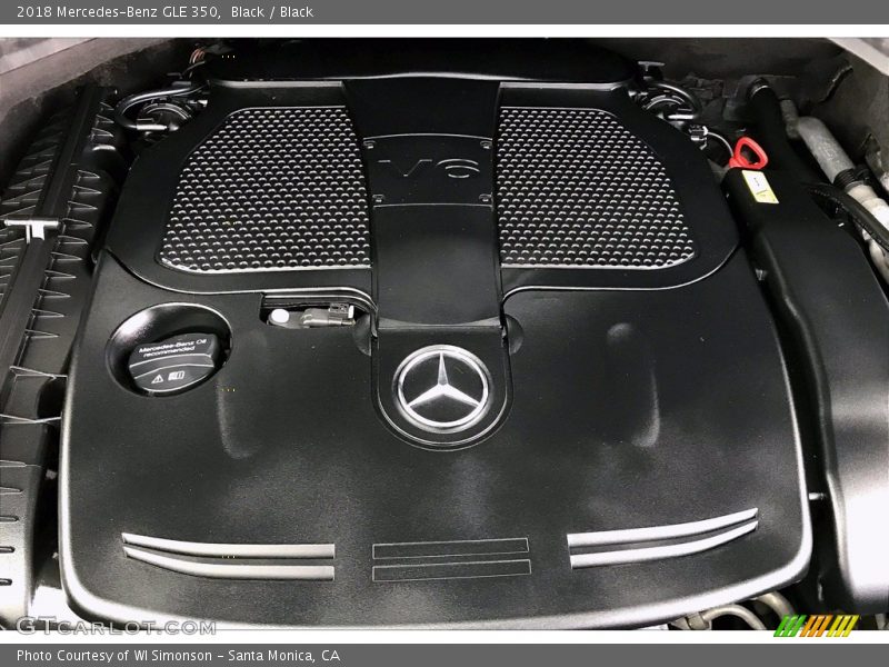 Black / Black 2018 Mercedes-Benz GLE 350
