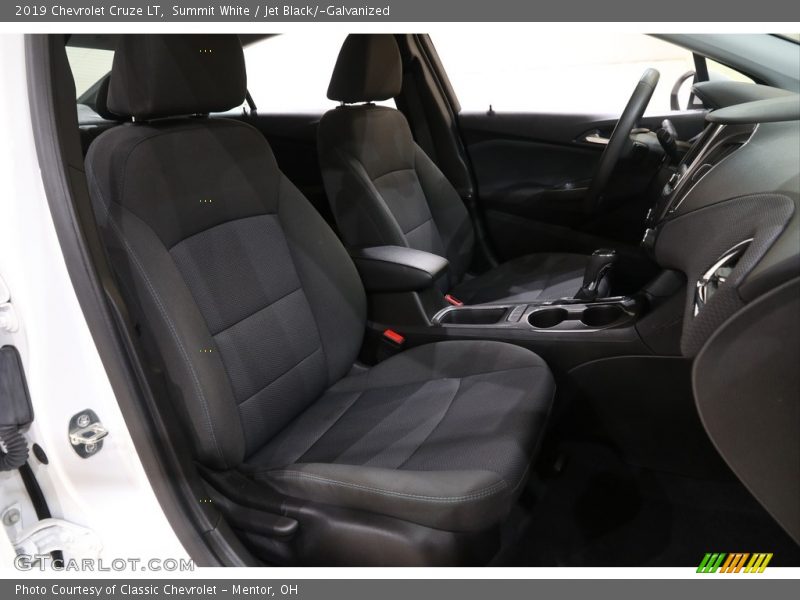 Summit White / Jet Black/­Galvanized 2019 Chevrolet Cruze LT