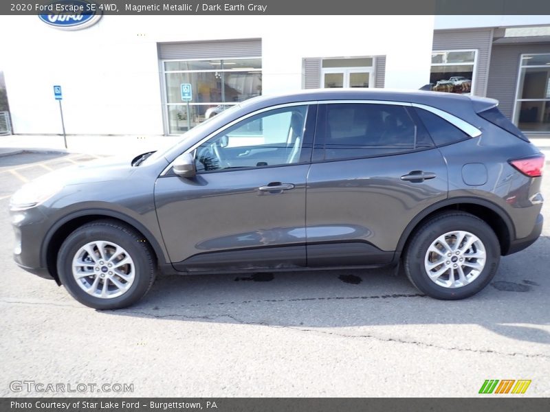 Magnetic Metallic / Dark Earth Gray 2020 Ford Escape SE 4WD