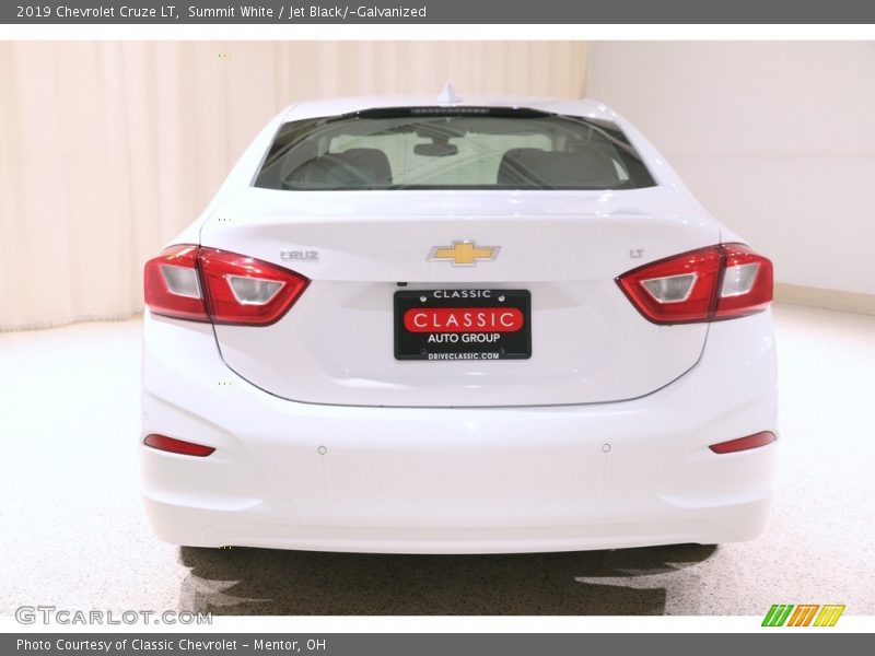 Summit White / Jet Black/­Galvanized 2019 Chevrolet Cruze LT