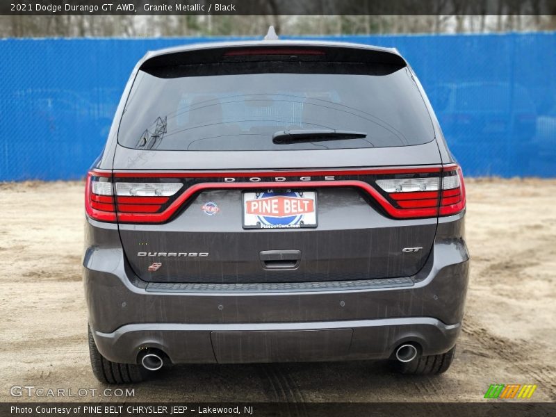 Granite Metallic / Black 2021 Dodge Durango GT AWD