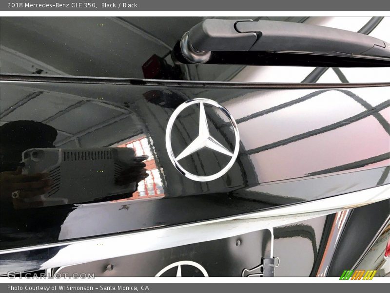 Black / Black 2018 Mercedes-Benz GLE 350