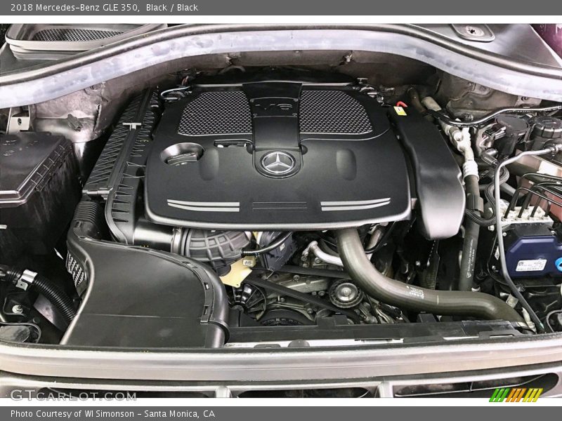Black / Black 2018 Mercedes-Benz GLE 350