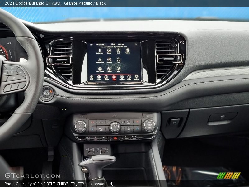 Granite Metallic / Black 2021 Dodge Durango GT AWD