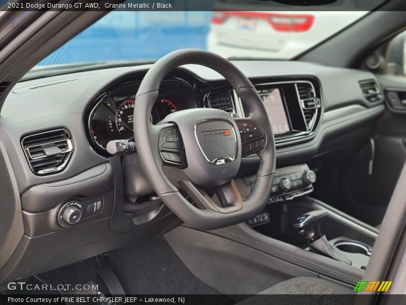 Granite Metallic / Black 2021 Dodge Durango GT AWD