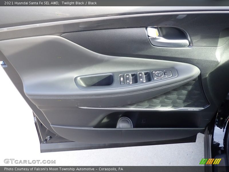 Twilight Black / Black 2021 Hyundai Santa Fe SEL AWD