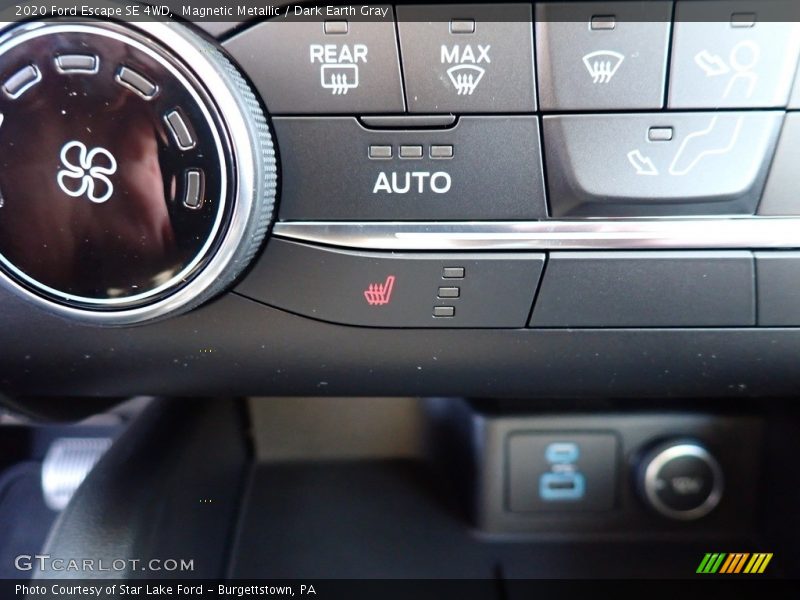 Magnetic Metallic / Dark Earth Gray 2020 Ford Escape SE 4WD