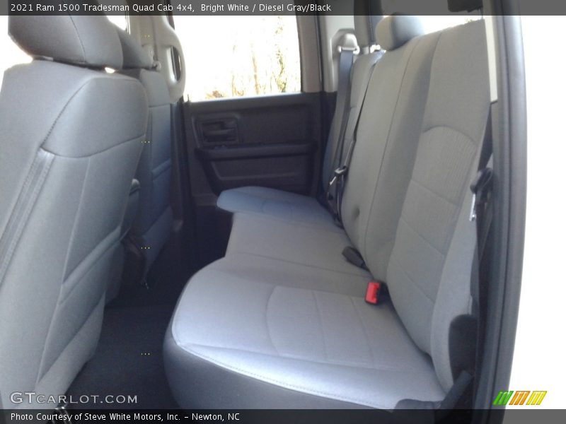 Bright White / Diesel Gray/Black 2021 Ram 1500 Tradesman Quad Cab 4x4