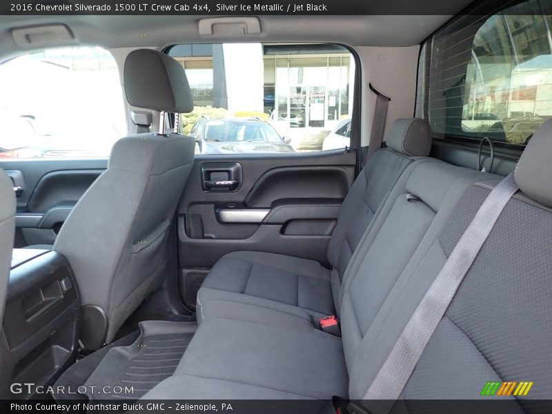 Silver Ice Metallic / Jet Black 2016 Chevrolet Silverado 1500 LT Crew Cab 4x4