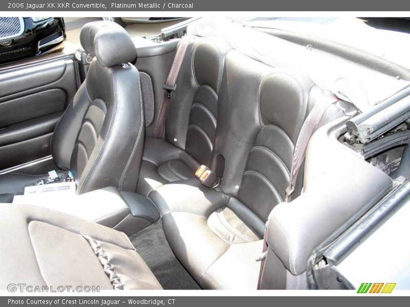 Platinum Metallic / Charcoal 2006 Jaguar XK XKR Convertible