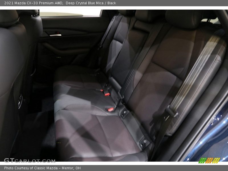 Deep Crystal Blue Mica / Black 2021 Mazda CX-30 Premium AWD