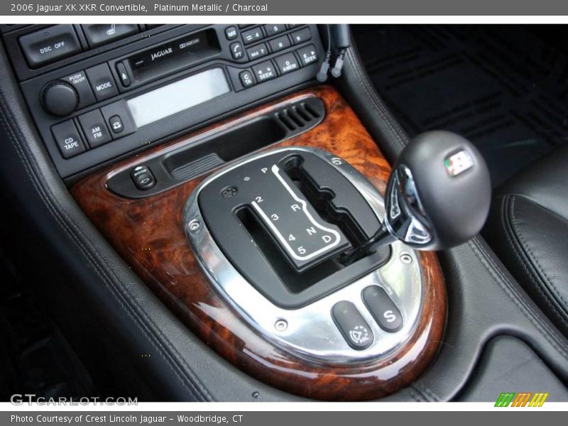 Platinum Metallic / Charcoal 2006 Jaguar XK XKR Convertible
