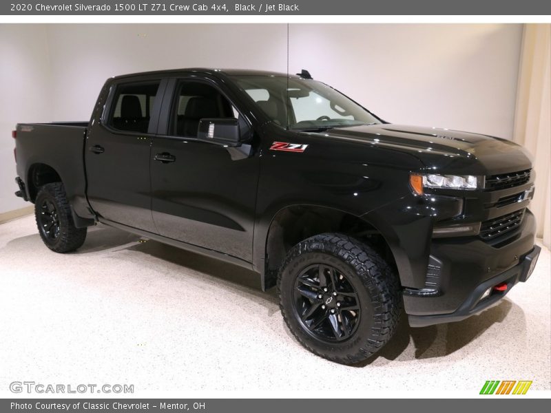 Black / Jet Black 2020 Chevrolet Silverado 1500 LT Z71 Crew Cab 4x4