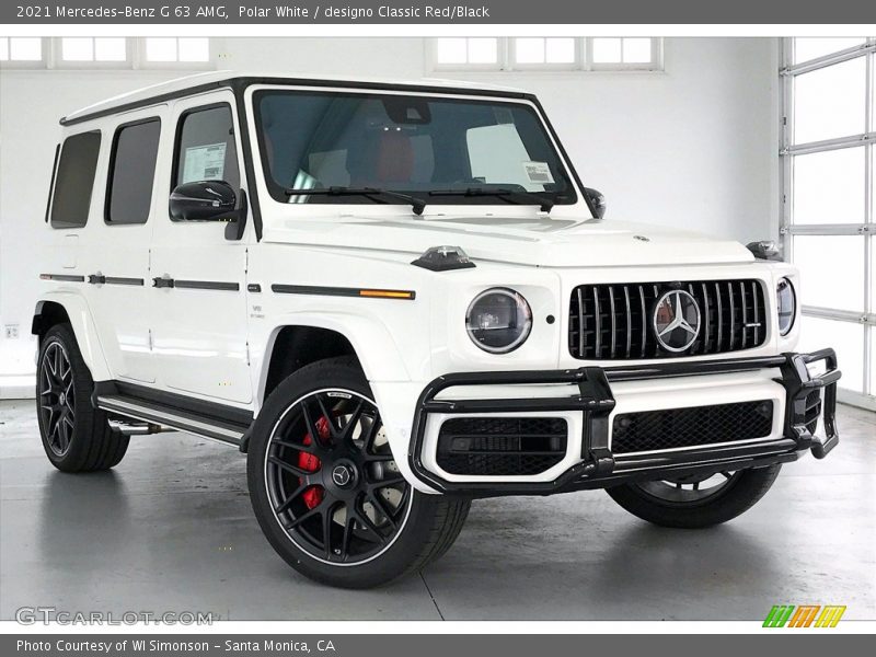 Front 3/4 View of 2021 G 63 AMG