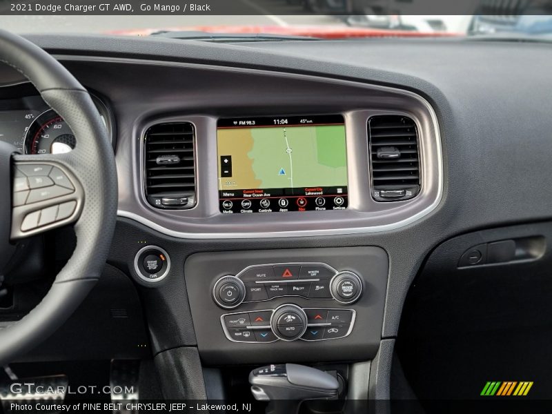 Controls of 2021 Charger GT AWD