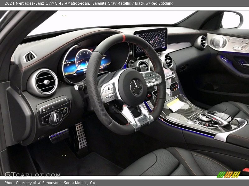 Dashboard of 2021 C AMG 43 4Matic Sedan