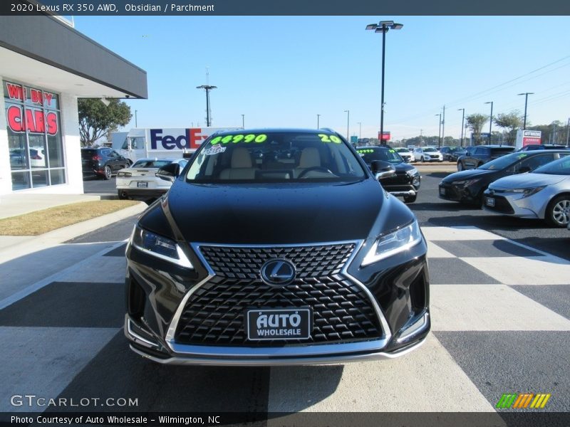 Obsidian / Parchment 2020 Lexus RX 350 AWD