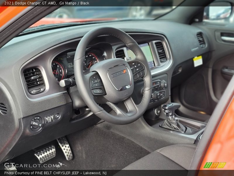 Dashboard of 2021 Charger GT AWD
