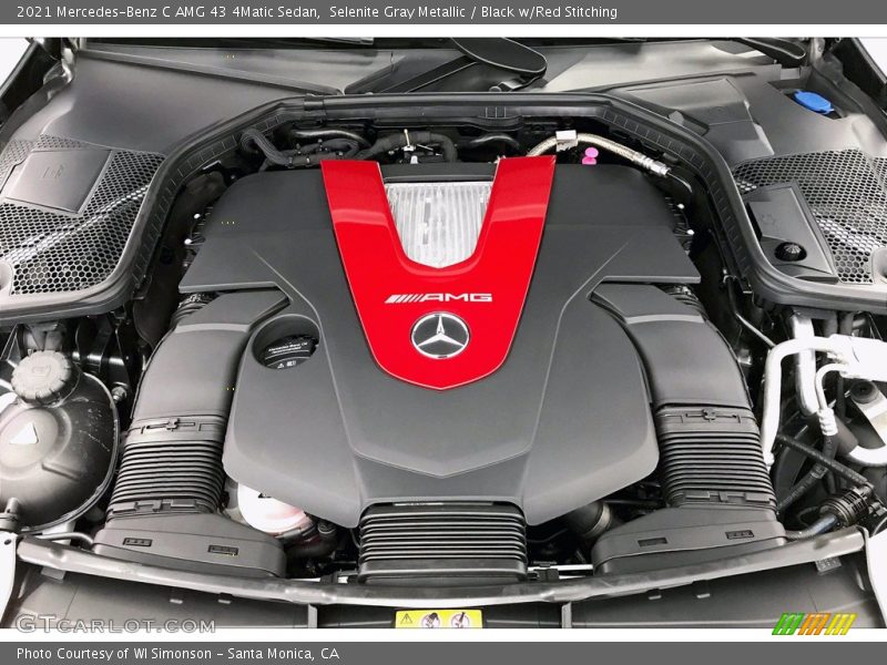  2021 C AMG 43 4Matic Sedan Engine - 3.0 Liter AMG biturbo DOHC 24-Valve VVT V6