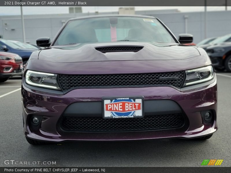 Hellraisin / Black 2021 Dodge Charger GT AWD