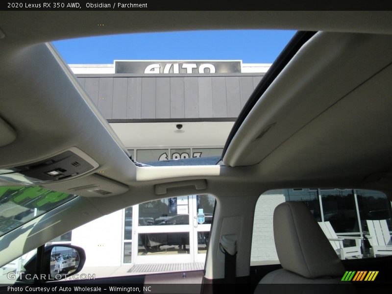 Obsidian / Parchment 2020 Lexus RX 350 AWD