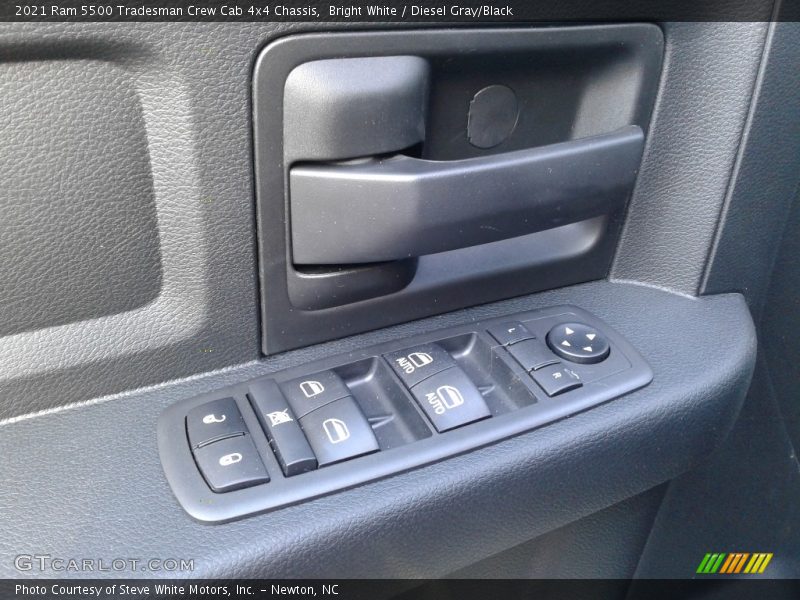 Controls of 2021 5500 Tradesman Crew Cab 4x4 Chassis