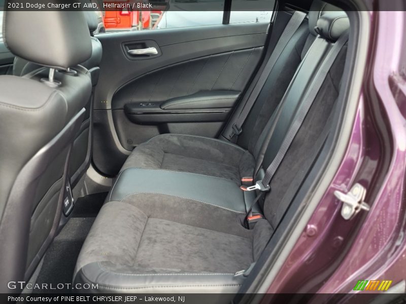 Rear Seat of 2021 Charger GT AWD