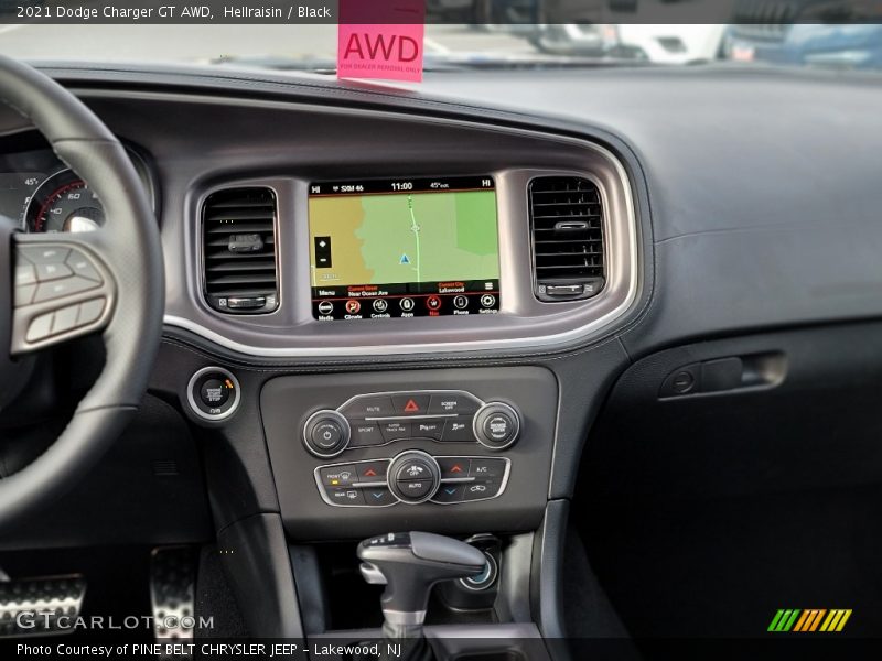 Controls of 2021 Charger GT AWD
