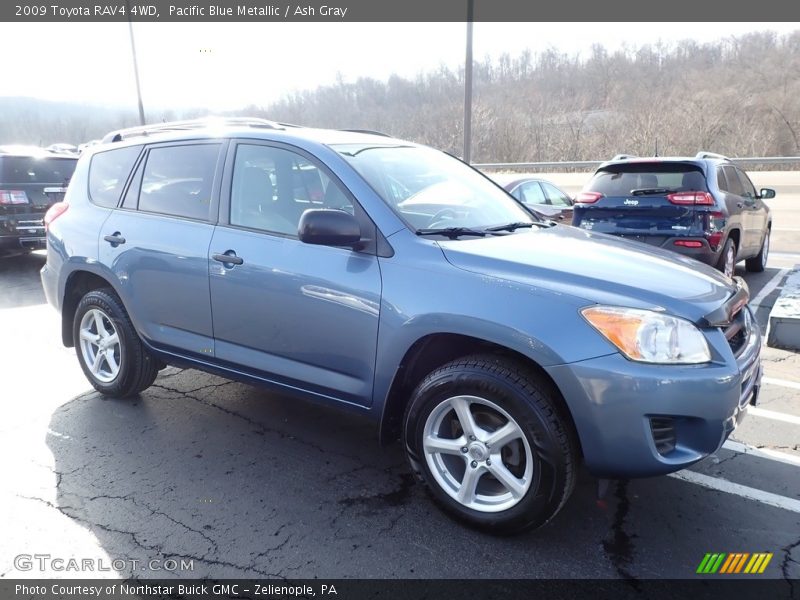 Pacific Blue Metallic / Ash Gray 2009 Toyota RAV4 4WD