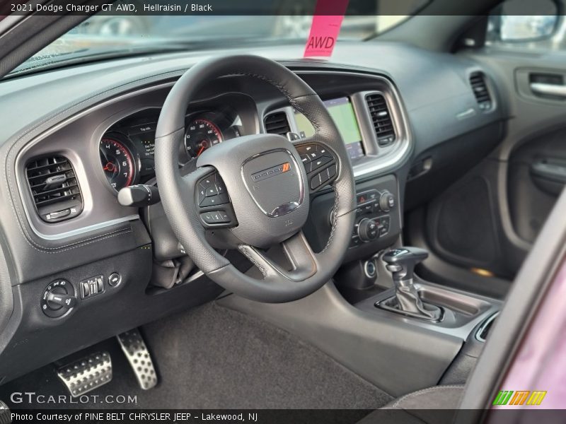 Dashboard of 2021 Charger GT AWD